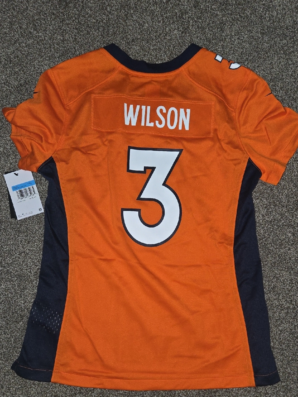 Nwt NFL Women's Denver Broncos  Wilson #3 Jersey